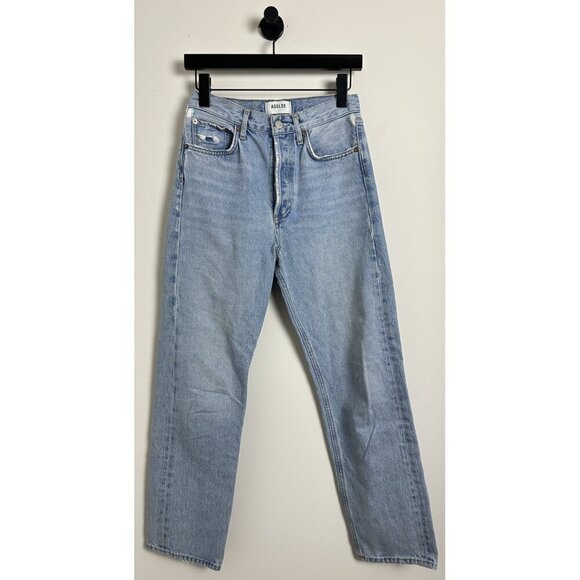 AGOLDE 90's Mid Rise Loose Fit in Wash Snapshot Size US 25 - Picture 4 of 16